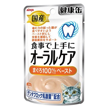 Aixia Wet Pouch Kenko Oral Care Tuna Paste 40g